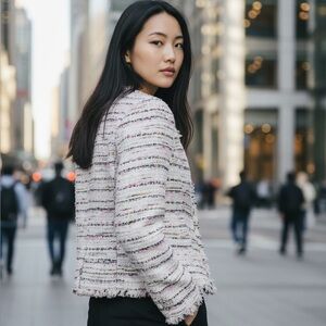 Maglie Par ef-de Tweed Cropped Jacket – Made in Japan